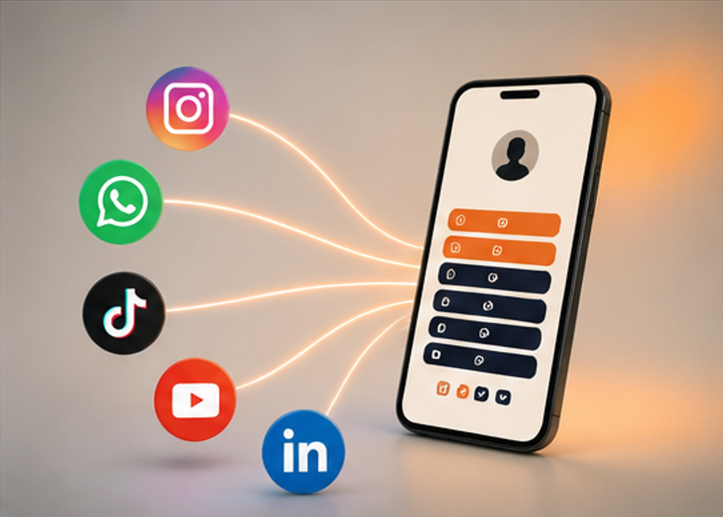 Comment centraliser tous vos réseaux sociaux sur une seule page ?